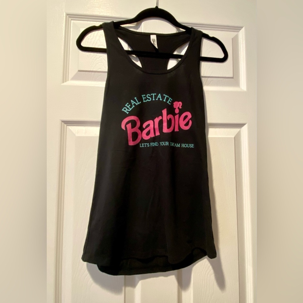 Womens Barbie Real Estate Dream Home Tank Top
